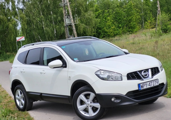 Nissan Qashqai+2 cena 42900 przebieg: 131000, rok produkcji 2013 z Wąbrzeźno małe 781